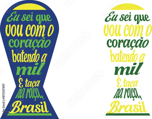 BRASIL RUMO AO HEXA, COPA DO MUNDO, BRASIL HEXACAMPEÃO, HEXA BRASIL FUNDO TRANSPARENTE  