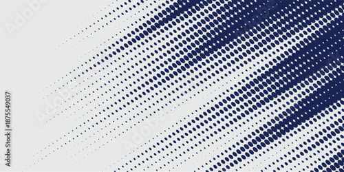 Abstract halftone wave dots background. Futuristic twisted grunge pattern, dots, circles. Vector modern optical pop art texture for posters, business cards and etc