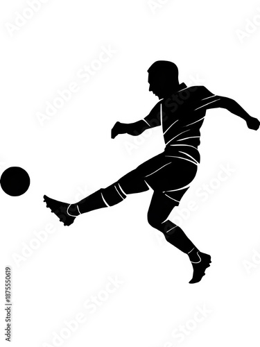 football player silhouette