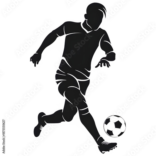 football player silhouette