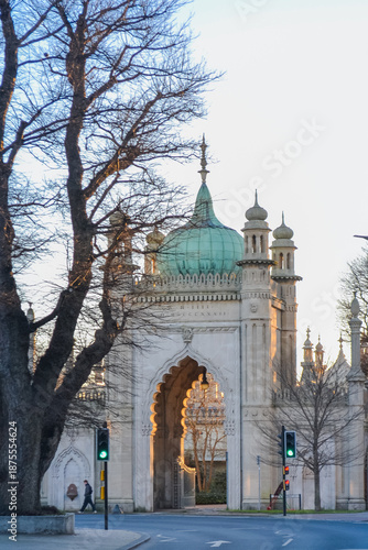 UK, Brighton, 01.01.2026: The Royal Pavilion in Brighton	
