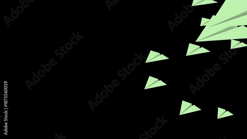 Paper Plane Transition is a modern motion graphic featuring a flying paper plane. Designed for clean video edits, this transition works perfectly for slideshows, explainer videos