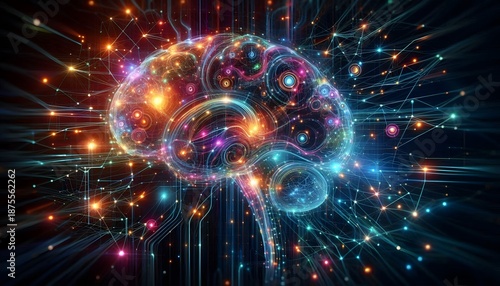 Illuminated neural network