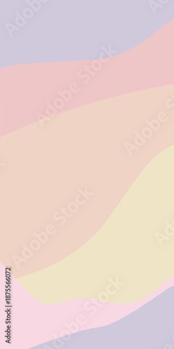 Soft pastel abstract background with flowing organic shapes and colors