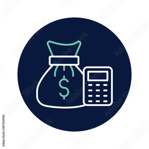 Fiscal Credit vector, pixel perfect, illustrator file 
