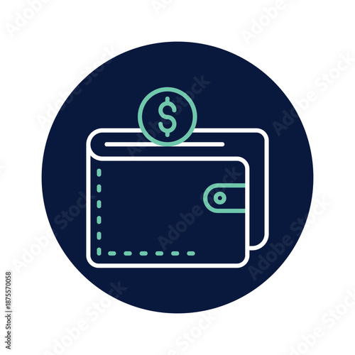 Wallet vector, pixel perfect, illustrator file 
