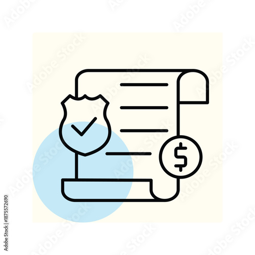 Liability vector, pixel perfect, illustrator file 
 