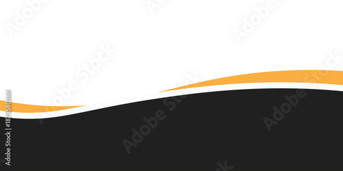 Abstract wave footers background illustration EPS 10