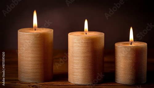 Drei Brenende Kerzen