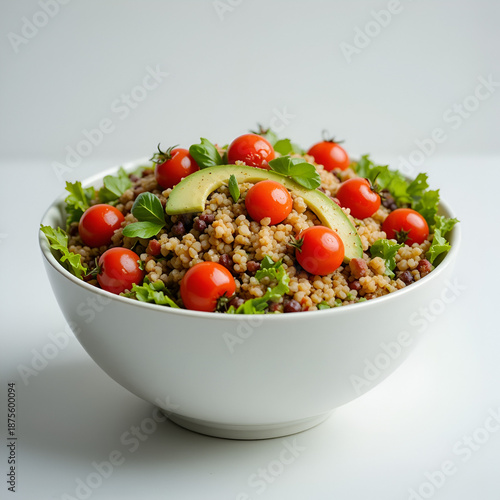 salad with tomatoes and feta