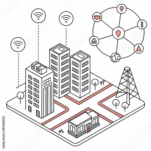 Smart city network infrastructure