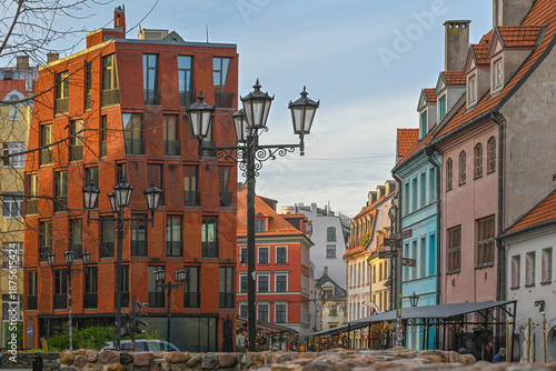 old houses in riga old town