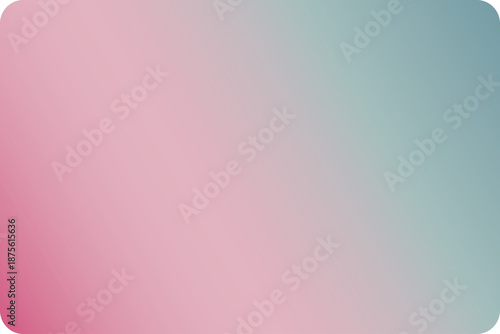 Modern Pastel Pink and Mint Green Gradient Background / 【ベクター】パステルピンクとミントグリーンのグラデーション背景・バイカラー・モダン・SNS広告・角丸カード素材
