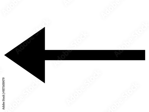 Arrow icon set. Arrow. Cursor. Straight pointed arrow icon. Black arrow pointing to the right. Black direction pointer. Black direction pointer. Vector illustration. 
