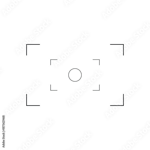 camera vector icon editable stroke security camera lens