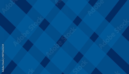 Wallpaper Mural Abstract blue checkered geometric background with overlapping diagonal squares creating modern textured design Torontodigital.ca