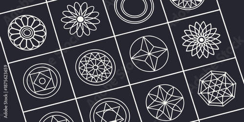 Vintage floral vector design featuring an abstract seamless pattern with nature elements and flower ornaments for textile wallpaper decoration