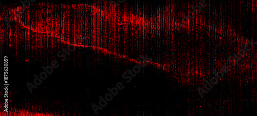 High-resolution red and black grunge background with intense texture effects
