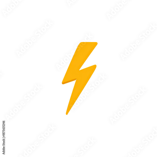 Free Download A stylized golden lightning bolt with a contrasting black background - GFXLoad