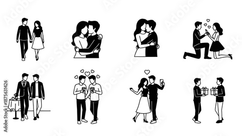 Drone flying at night over dark landscape with faint light trails and starry sky