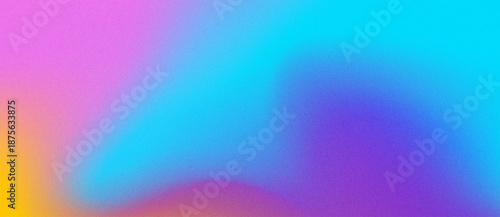 Colorful abstract gradient background featuring smooth transitions of pastel tones with noise grain texture. Suitable for social media, product design, posters, wallpapers, etc.