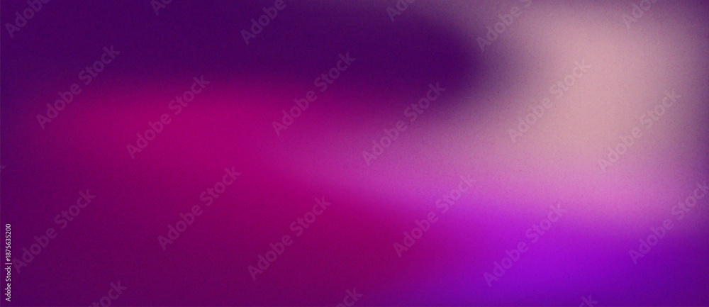 Obraz premium Abstract gradient background featuring transitions between purple, orange and yellow with a noise grain texture. Ideal for a variety of creative projects.