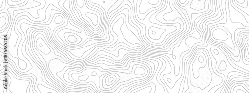 Abstract pattern with lines seamless pattern and topography. sea map and mounted map area space geometrics line technology topo landscape grid map discovery area. Modern design white background.