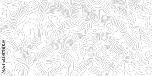 Abstract pattern with lines seamless pattern and topography. sea map and mounted map area space geometrics line technology topo landscape grid map discovery area. Modern design white background.