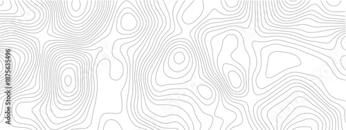 Abstract pattern with lines seamless pattern and topography. sea map and mounted map area space geometrics line technology topo landscape grid map discovery area. Modern design white background.