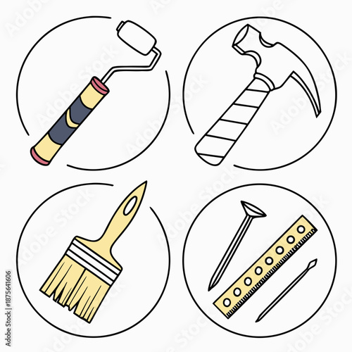 Common home improvement tools