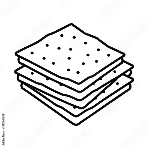 stack of matzah icon
