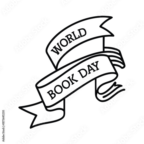 world book day ribbon