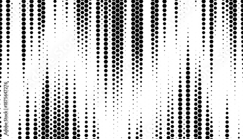 Black and white abstract halftone pattern with hexagon shape for sporty and modern background element. Editable graphic resource. Vector Format Illustration 