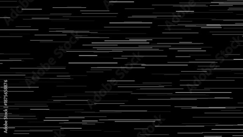 Abstract horizontal lines background with flowing through the screen 4K loop