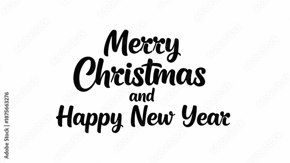 Obraz premium Festive script says 