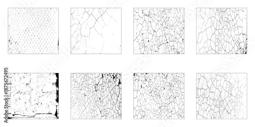 Vintage Grunge Texture Vector illustrator Stain and Dust Effect.Simply Place illustration over any Object to Create grungy Effect.Grunge Urban Texture Backgrounds set