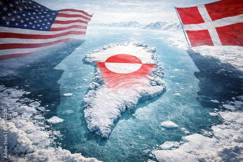 Greenland dispute threatening relations between America and Denmark.