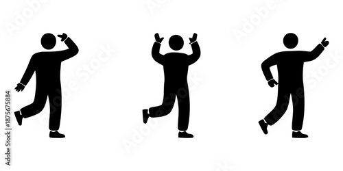 Team icons set. People .Group of people icons. Vector illustration