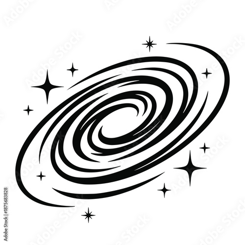 Spiral Galaxy Icon