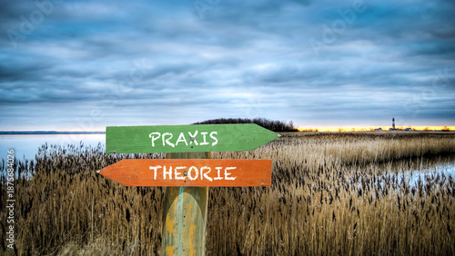 Signposts the direct way to practice versus theory