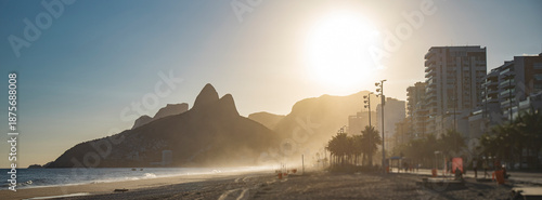 Tableau sur toile Ipanema Beach in Rio