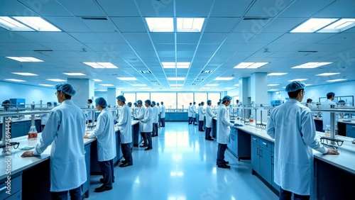 Multi personnel work screen of elongated experimental platform