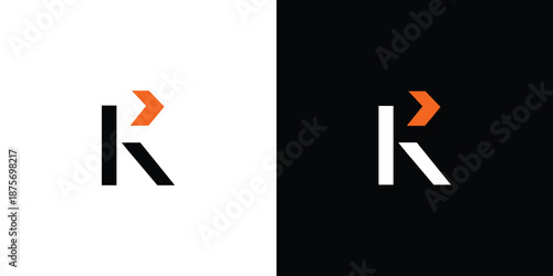 The K move logo design is modern and professional