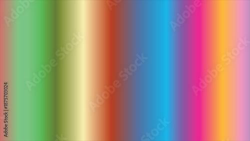 Smooth gradient transition from red to blue with green yellow and pink hues in the middle color transition