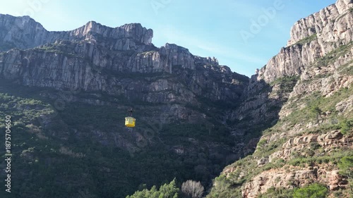 Spain, Catalonia - Montserrat mountain range