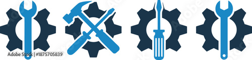 Tools and Gears Icons