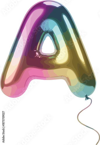 Close up of a carnival mask isolated on white background