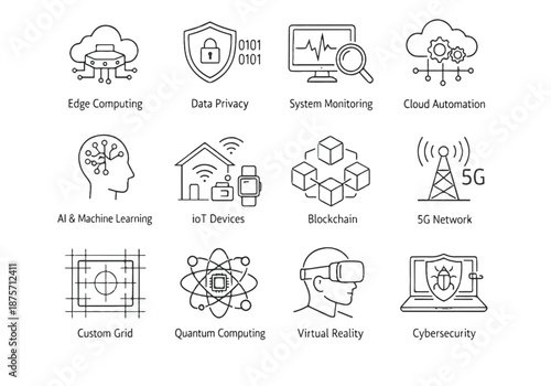 Hand drawn doodle sketch of a business and web design collection featuring transport car and truck symbols with computer internet icons and travel arrows in a set of vector icons for web design.