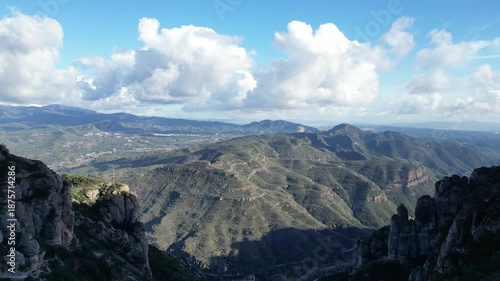 Spain, Catalonia - Montserrat mountain range