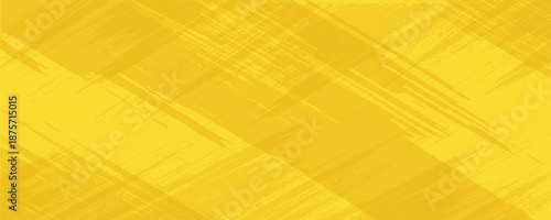 Abstract Painting Yellow Background
